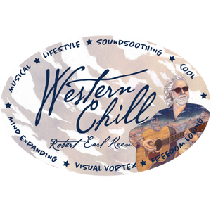 Western Chill Oval Decal
