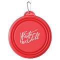 Western Chill- 7” Pet Collapsible Water Bowl
