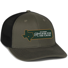 Load image into Gallery viewer, Olive Applause For The Cause Trucker Cap
