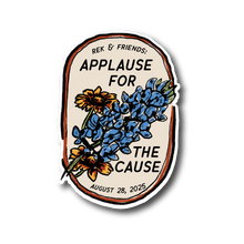 Load image into Gallery viewer, Applause For The Cause Bluebonnet Sticker
