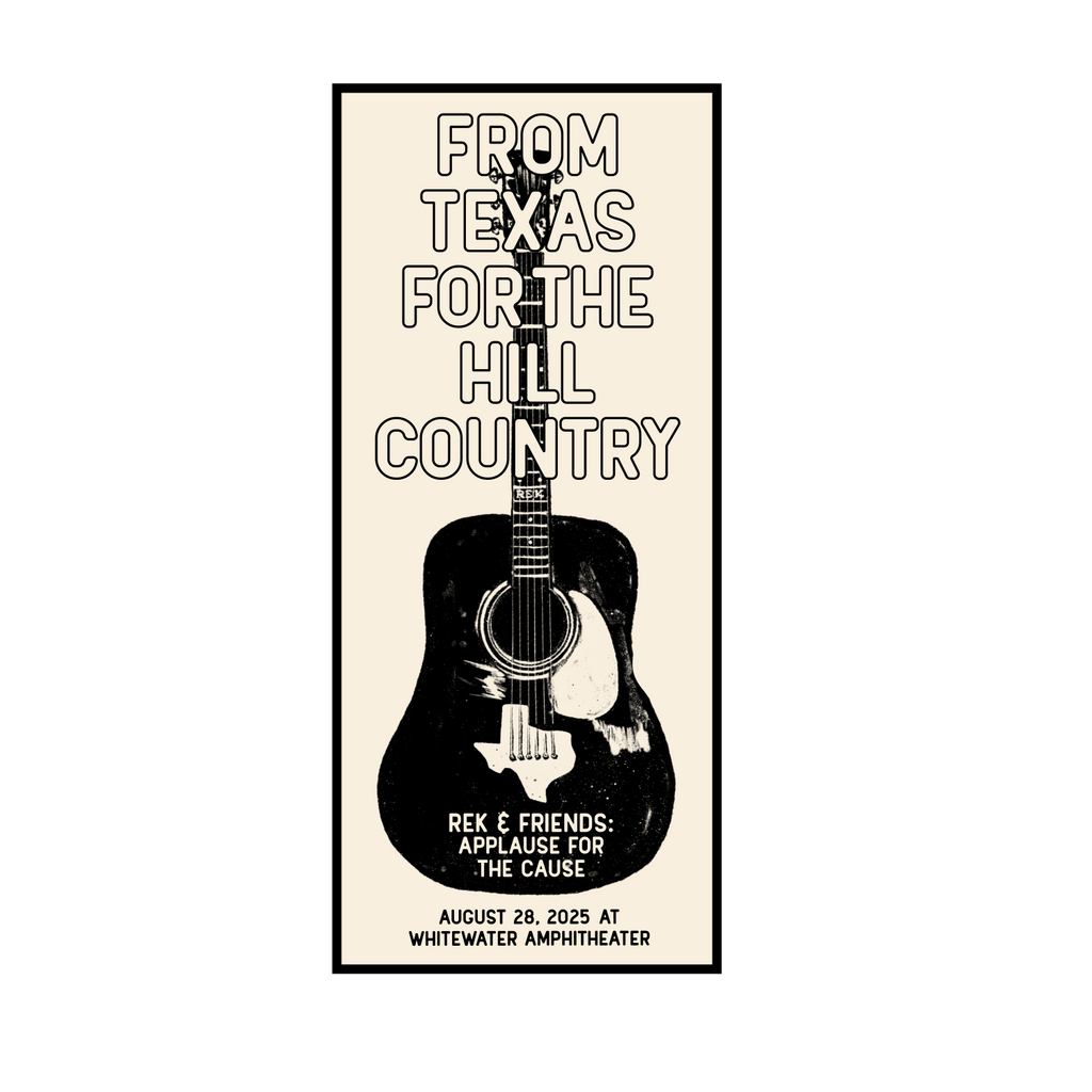 “From Texas For The Hill Country” Iron-on Patch