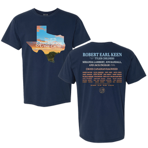 Navy Applause For the Cause Tee