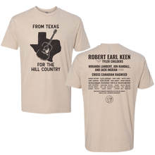 Load image into Gallery viewer, Ecru “From Texas For The Hill Country” Tee
