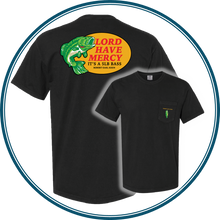 Load image into Gallery viewer, 5LB Bass Black Pocket T-Shirt
