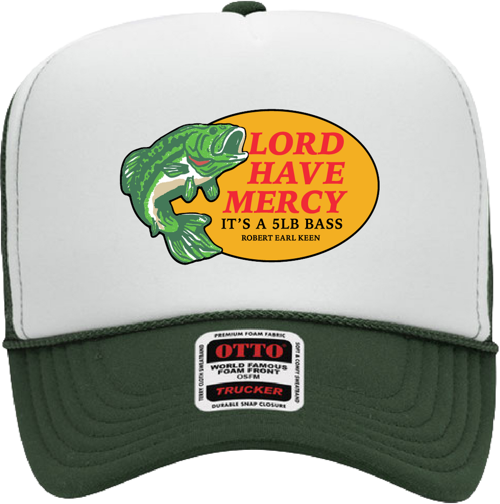 5LB Bass Green Trucker Hat