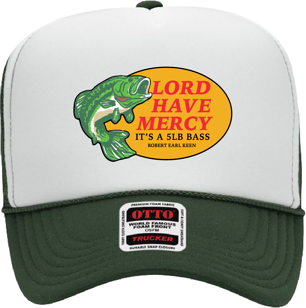 5LB Bass Green Trucker Hat