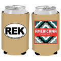 Americana Podcast Koozie - Tan