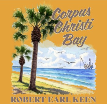 Corpus Christi Bay Koozie - Orange