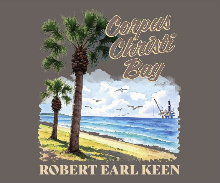 REK Corpus Christi Bay T-Shirt - Macchiato Brown