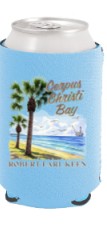 Corpus Christi Bay Koozie - Blue