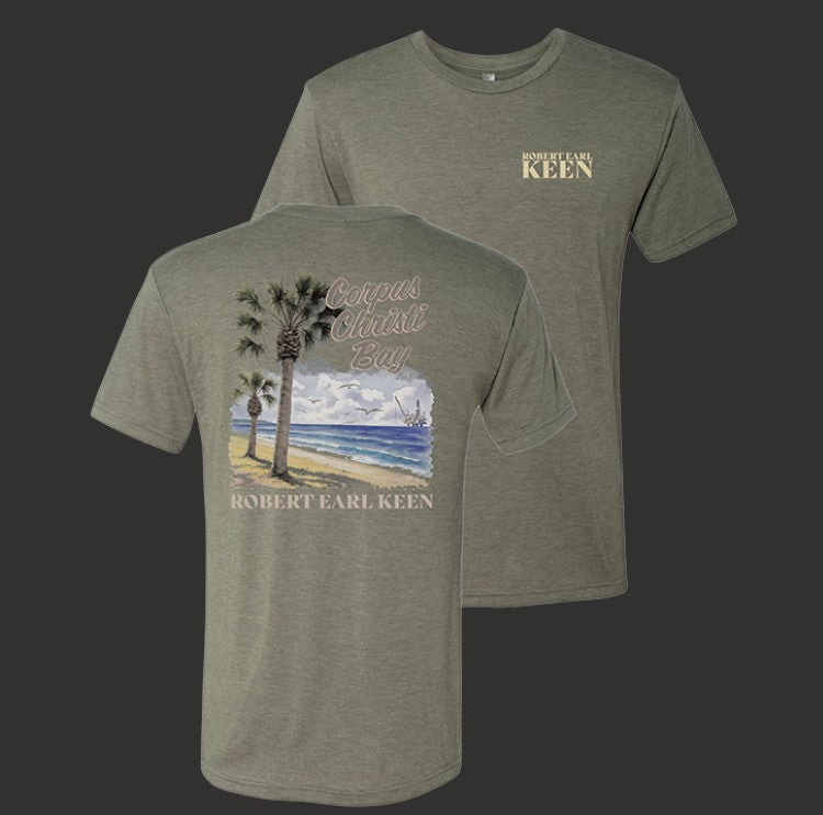 REK Corpus Christi Bay T-Shirt - Venetian Gray