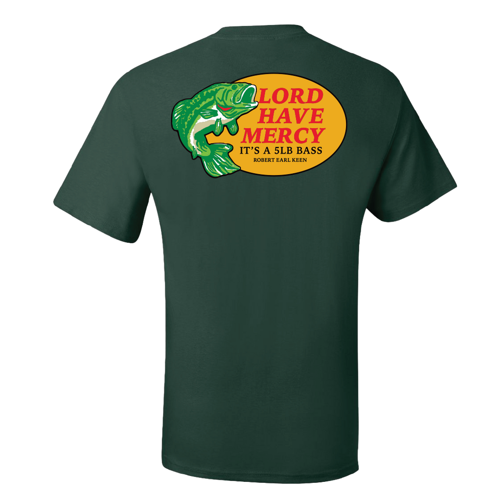 5LB Bass Dark Green Pocket T-Shirt