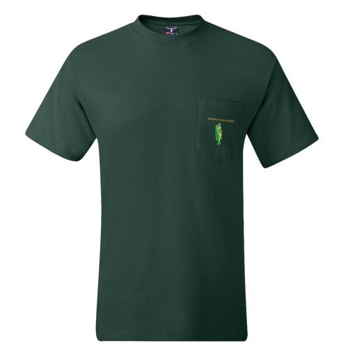 5LB Bass Dark Green Pocket T-Shirt