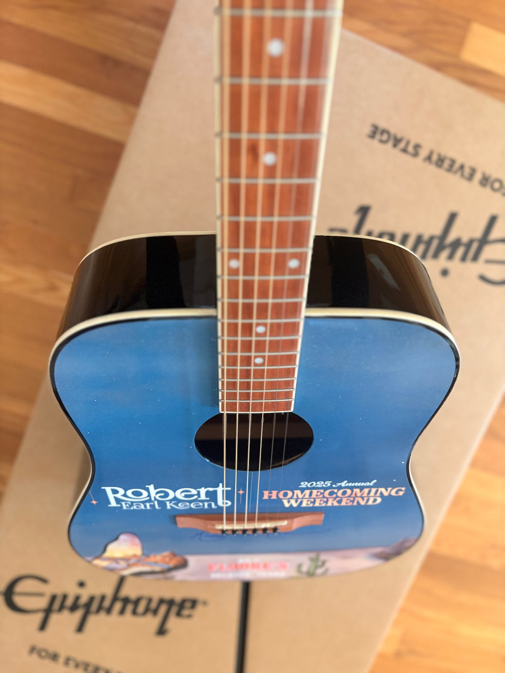 2025 Floore's Homecoming Signed Guitar
