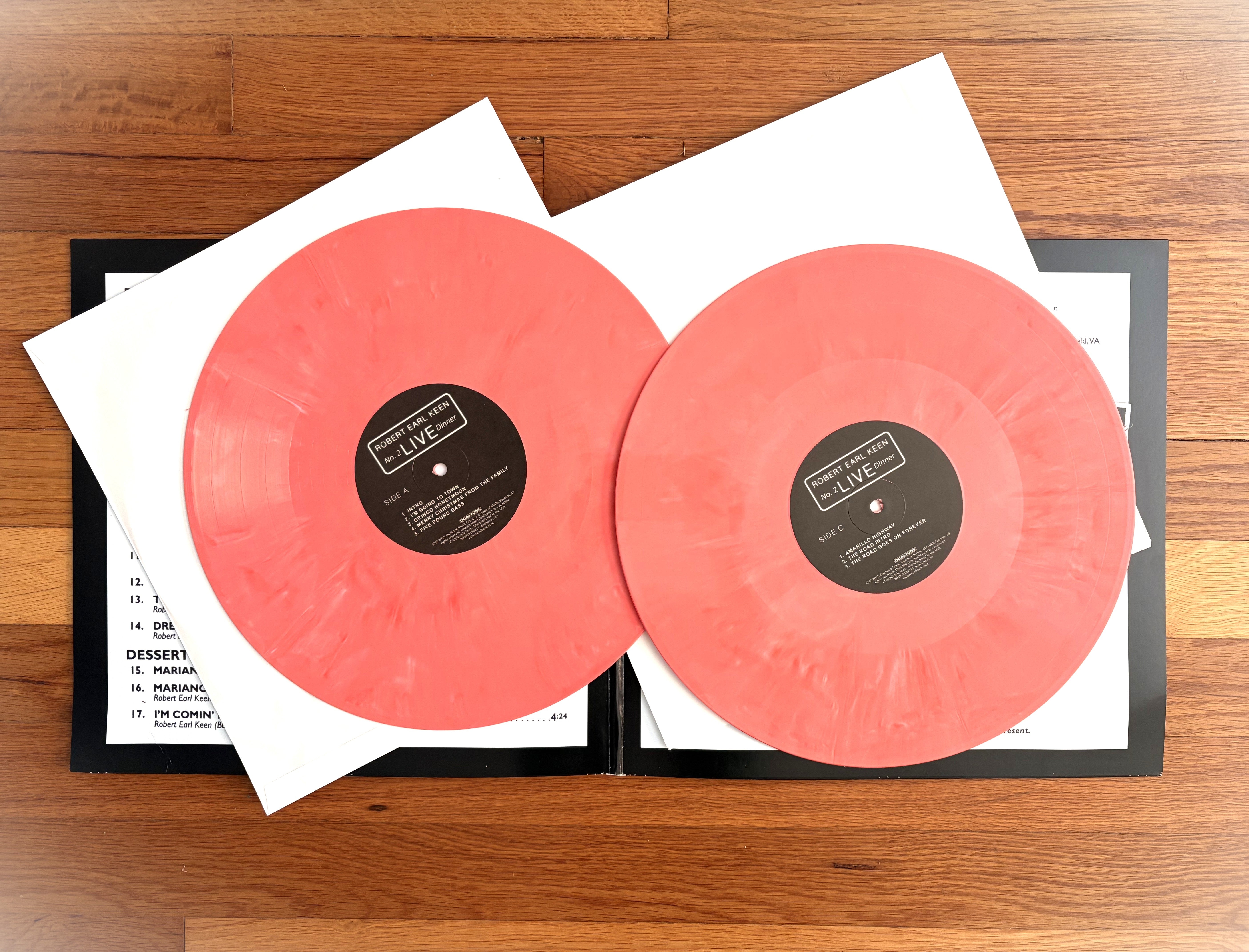 REK Live No. 2 Dinner, Double LP Bundle – Robert Earl Keen