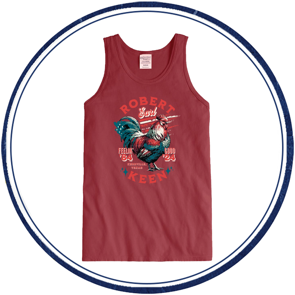 REK Patriotic Rooster Tank