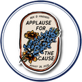Applause For The Cause Bluebonnet Sticker