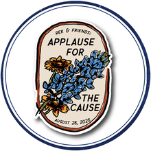 Load image into Gallery viewer, Applause For The Cause Bluebonnet Sticker
