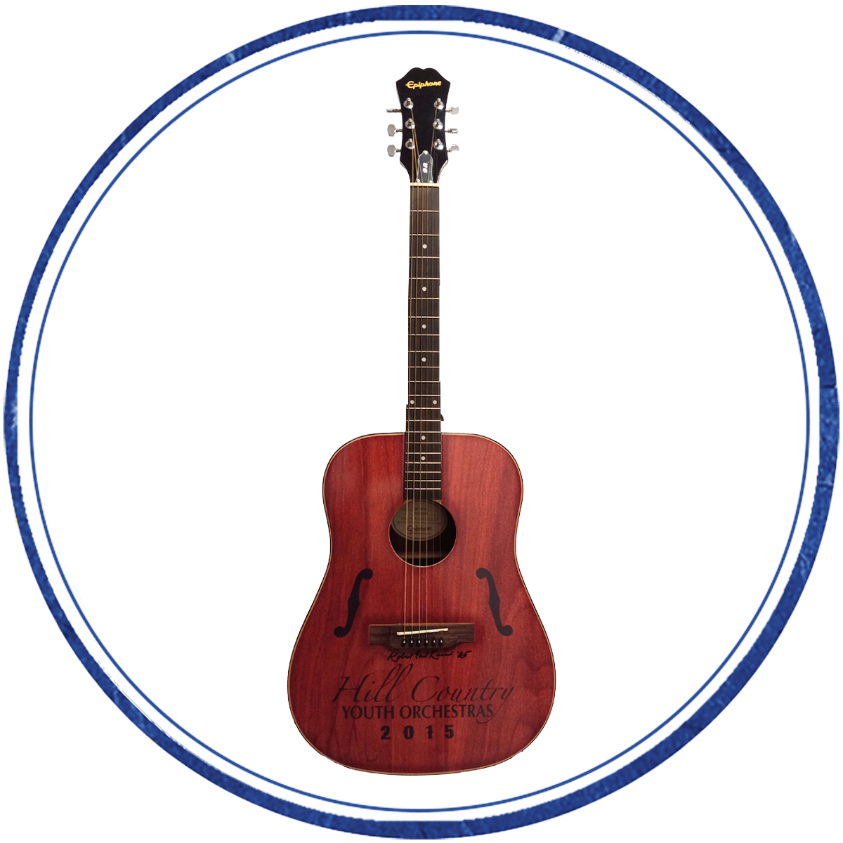 2015 HYCO Epiphone Signed Guitar