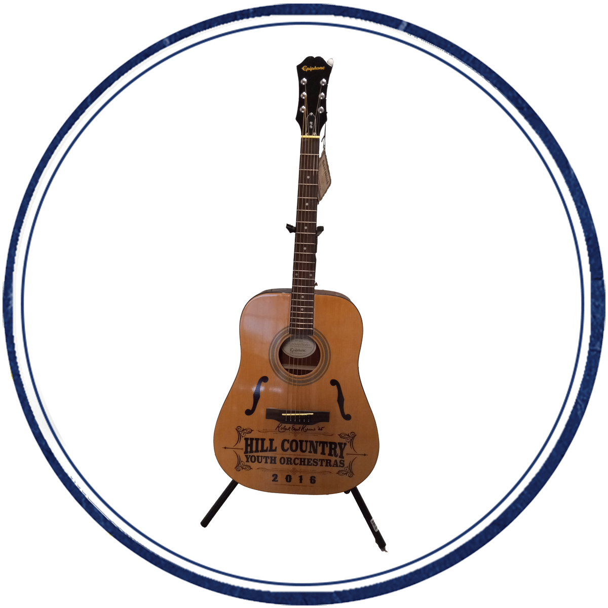 2016 HYCO Epiphone Signed Guitar