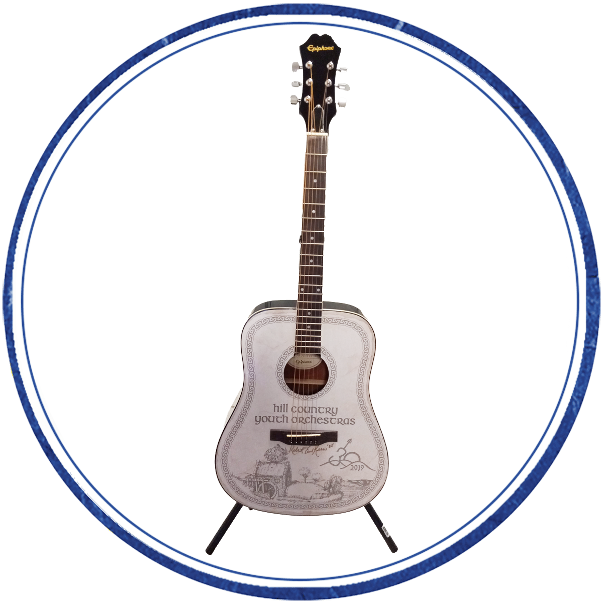 2019 HYCO Epiphone Signed Guitar