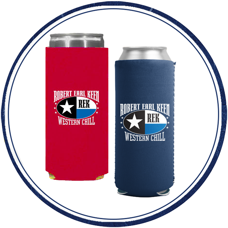 Western Chill Slim Can Cooler