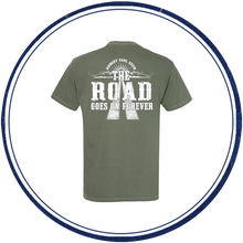 Load image into Gallery viewer, The Road Goes On Forever T-shirt
