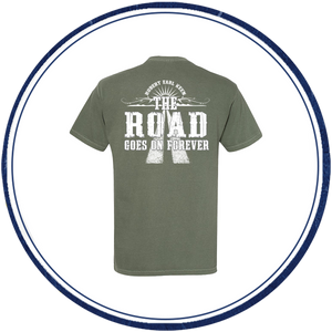 The Road Goes On Forever T-shirt