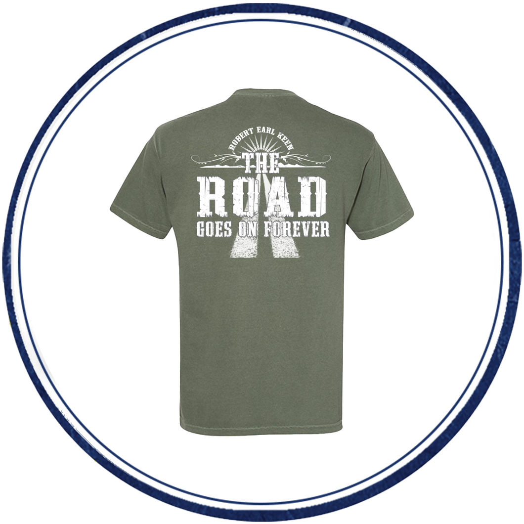 The Road Goes On Forever T-shirt