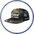 Robert Earl Keen Camo Trucker Hat