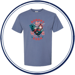 REK Patriotic Rooster T-Shirt