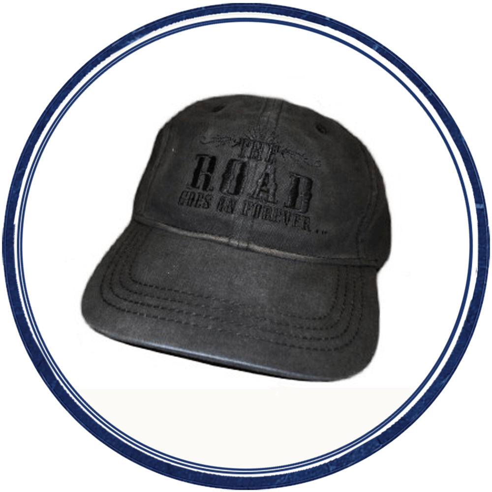 Black on Black "Road" Cap