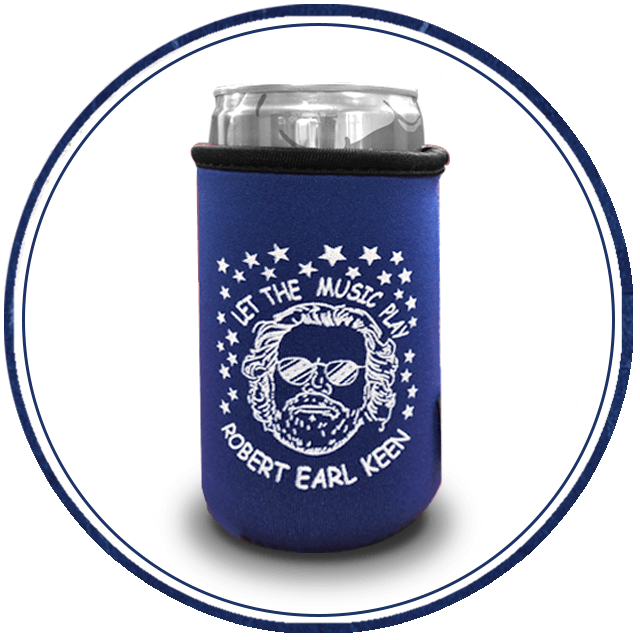 REK - Let the Music Play Koozie - 8oz.