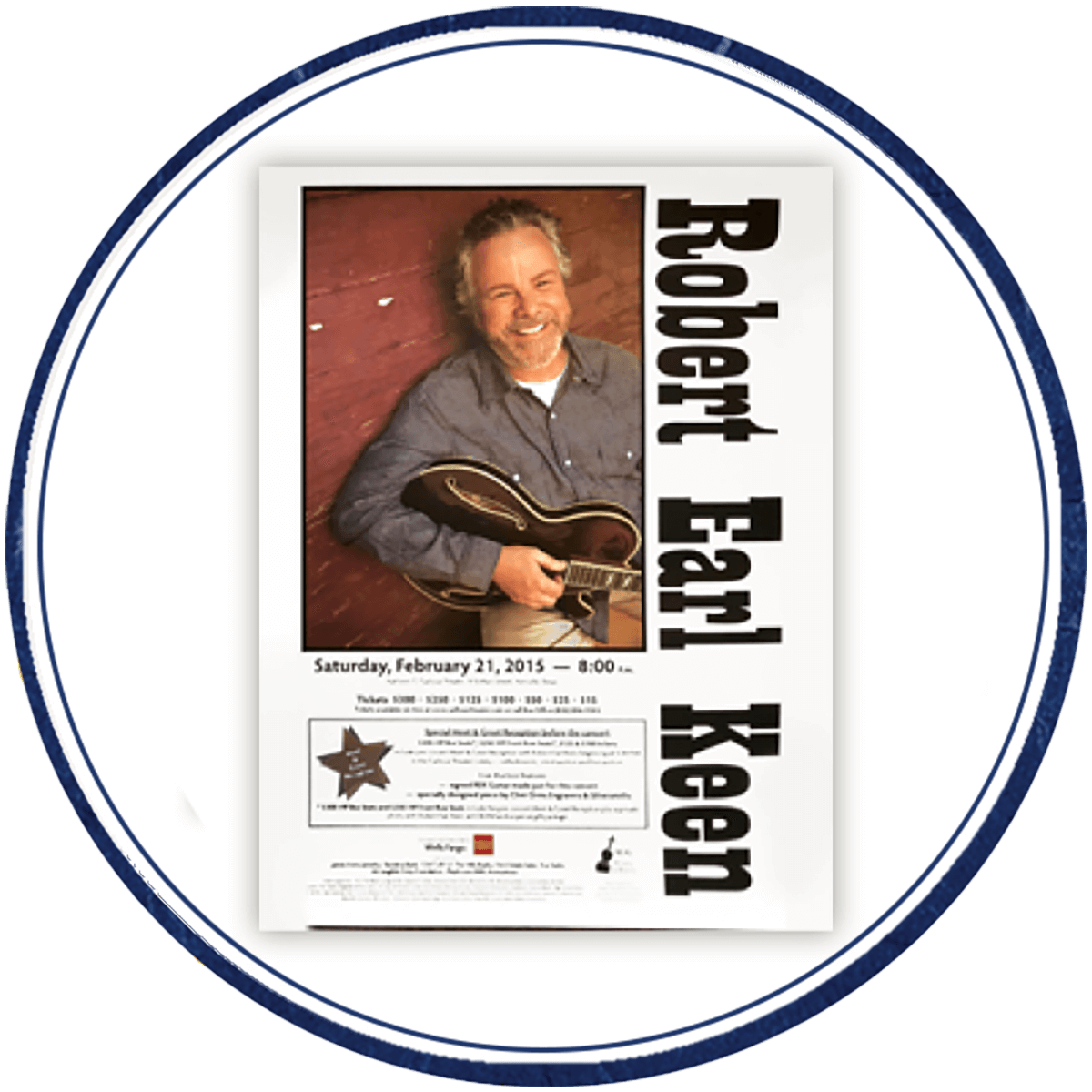 February 21, 2015 Concert Poster